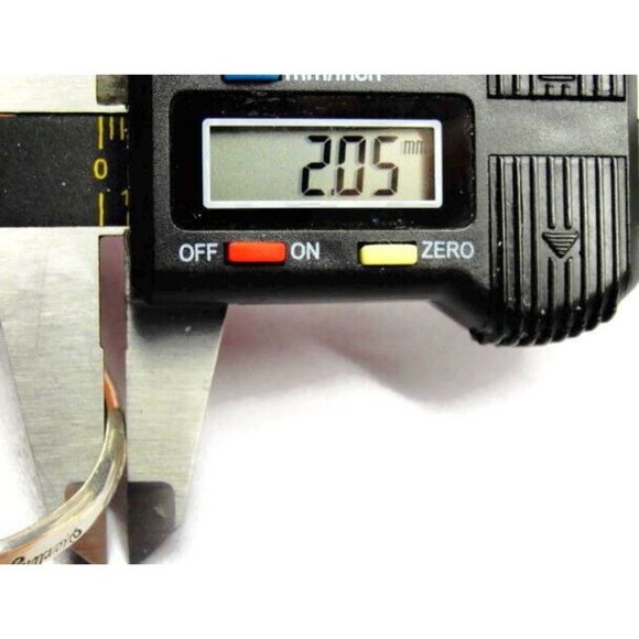 Vintage Bracelet Sterling Silver 925 Turquoise Purple Bead Latching Bangle - Picture 11 of 12